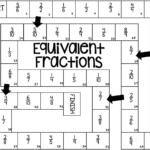 10 Printable Fraction Board Games For Equivalent Fractions