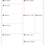 2022 Vision Board Template Calendar Template 2022