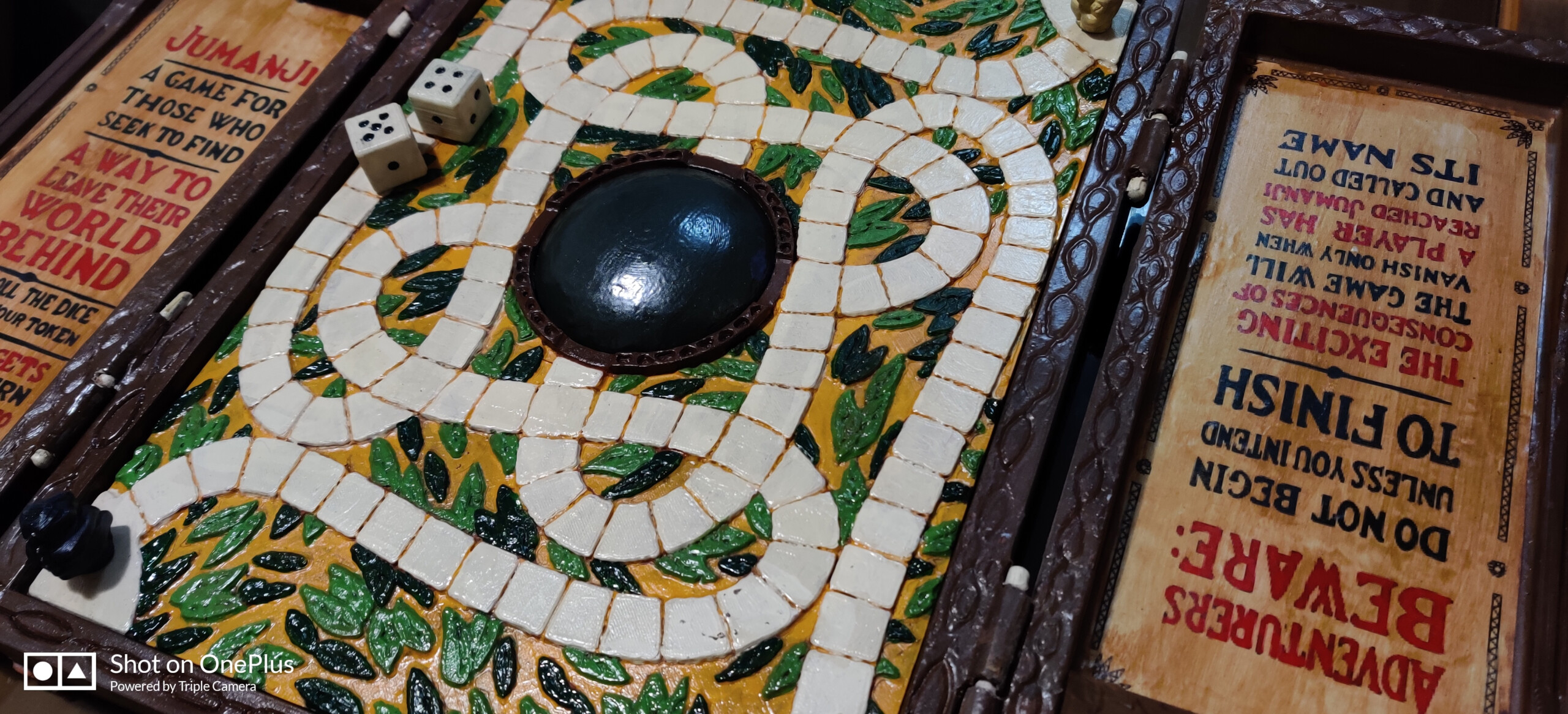 3D Printable Jumanji Game Board By Tanya Wiesner 3D Printable Jumanji Game Board By Tanya Wiesner