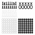 5 Best Printable Board Game Pieces Paper Printablee