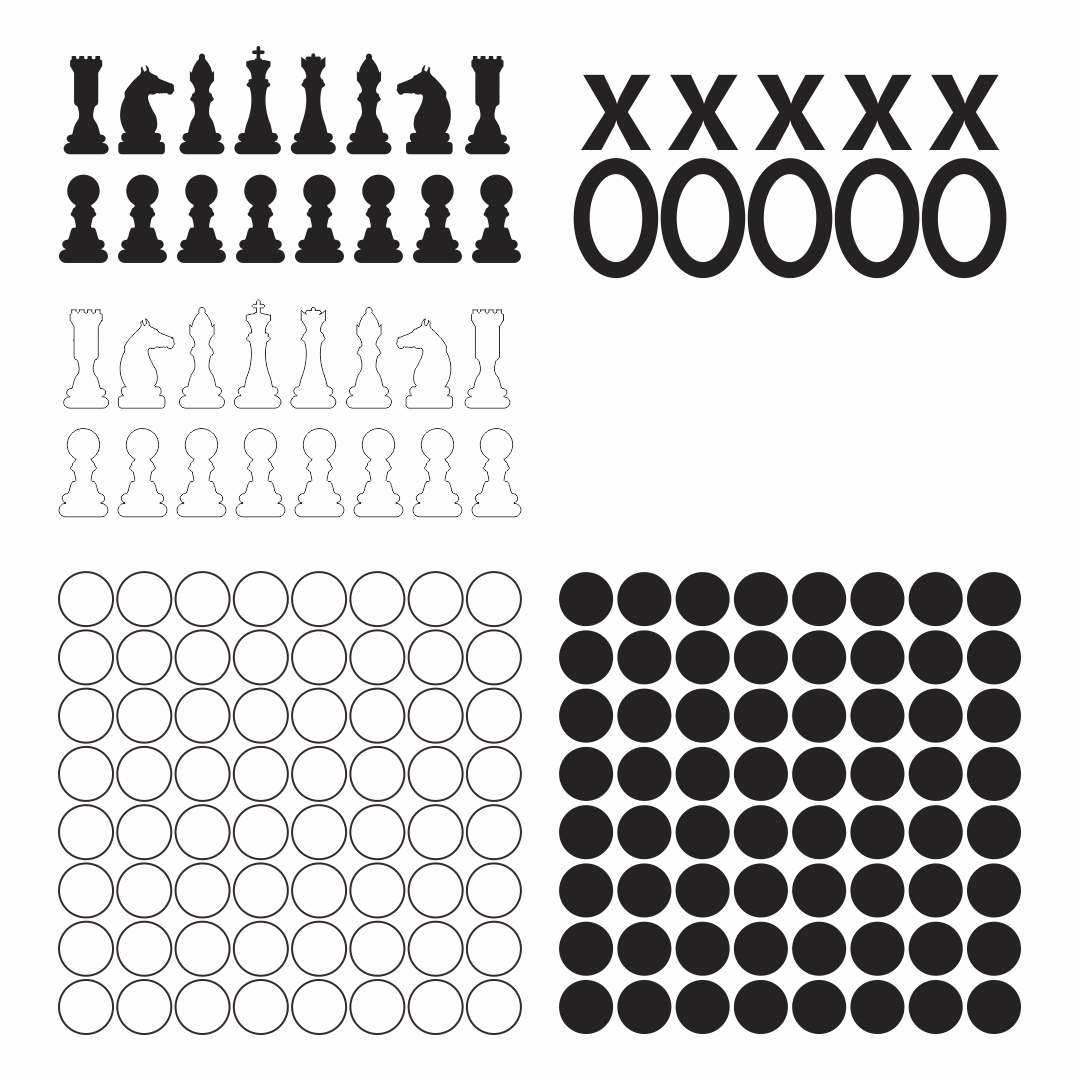 5 Best Printable Board Game Pieces Paper Printablee 5 Best Printable Board Game Pieces Paper Printablee