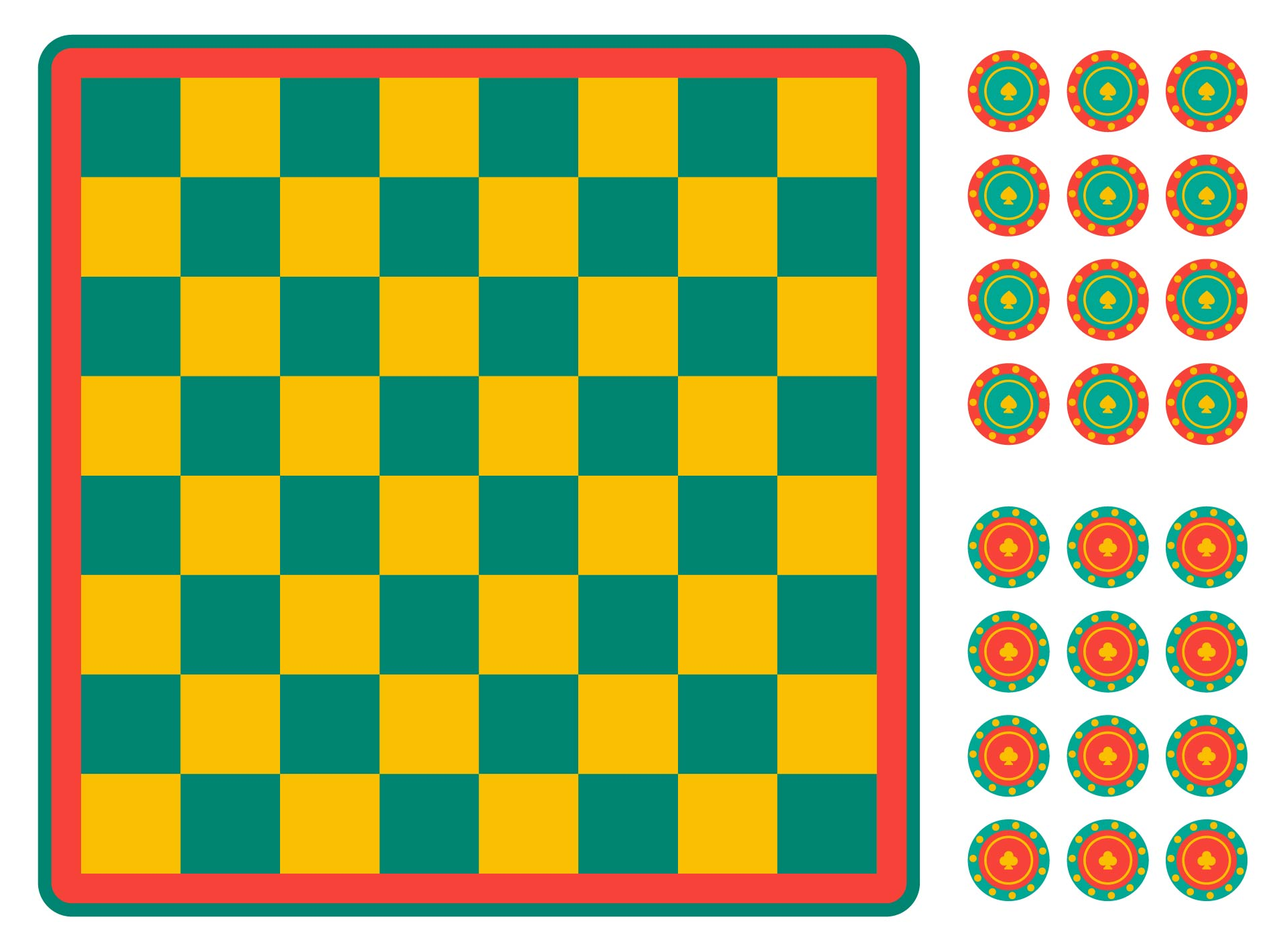 5 Best Printable Board Game Pieces Paper Printablee