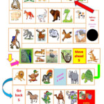 Animals Board Game Worksheet Free ESL Printable Worksheets Made By