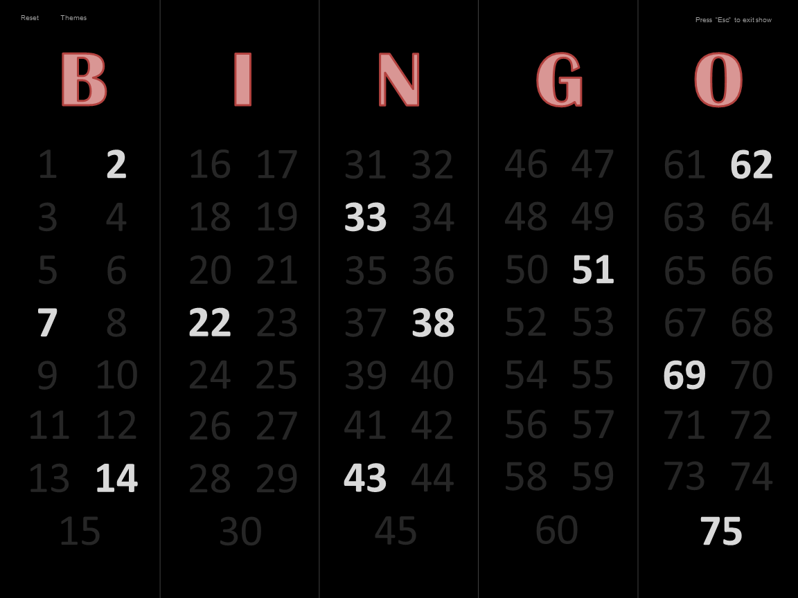 Bingo Master Board Bingo Master Board PLUS Bingo Master Board Bingo Master Board PLUS