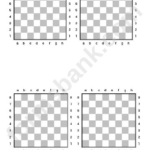 Chess Board Template Printable Pdf Download