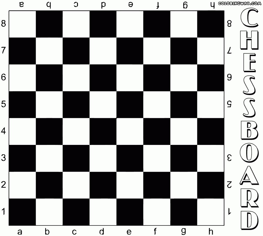 Chess Coloring Pages Coloring Pages To Download And Print