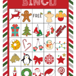 Christmas Bingo Printables Baby Free Printable Posters And Coloring