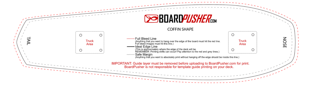 Custom Skateboard Templates Design Tips For Designer
