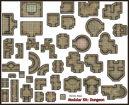 Dungeon Heroic Maps