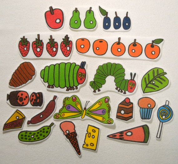 The Very Hungry Caterpillar Felt Board Printables Printable Board The Very Hungry Caterpillar Felt Board Printables Printable Board