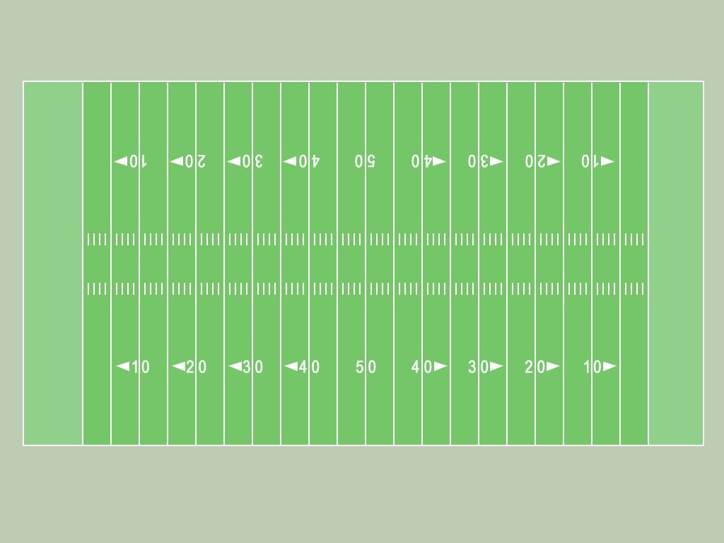 Football Field Template Football Field Baseball Field Football