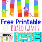 Free Printable Board Games For Kids Printable Board Games Language