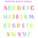 Free Printable Bulletin Board Letters Templates PDF Printables Hub