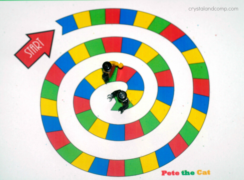 Free Printable Math Game Pete The Cat Inspired