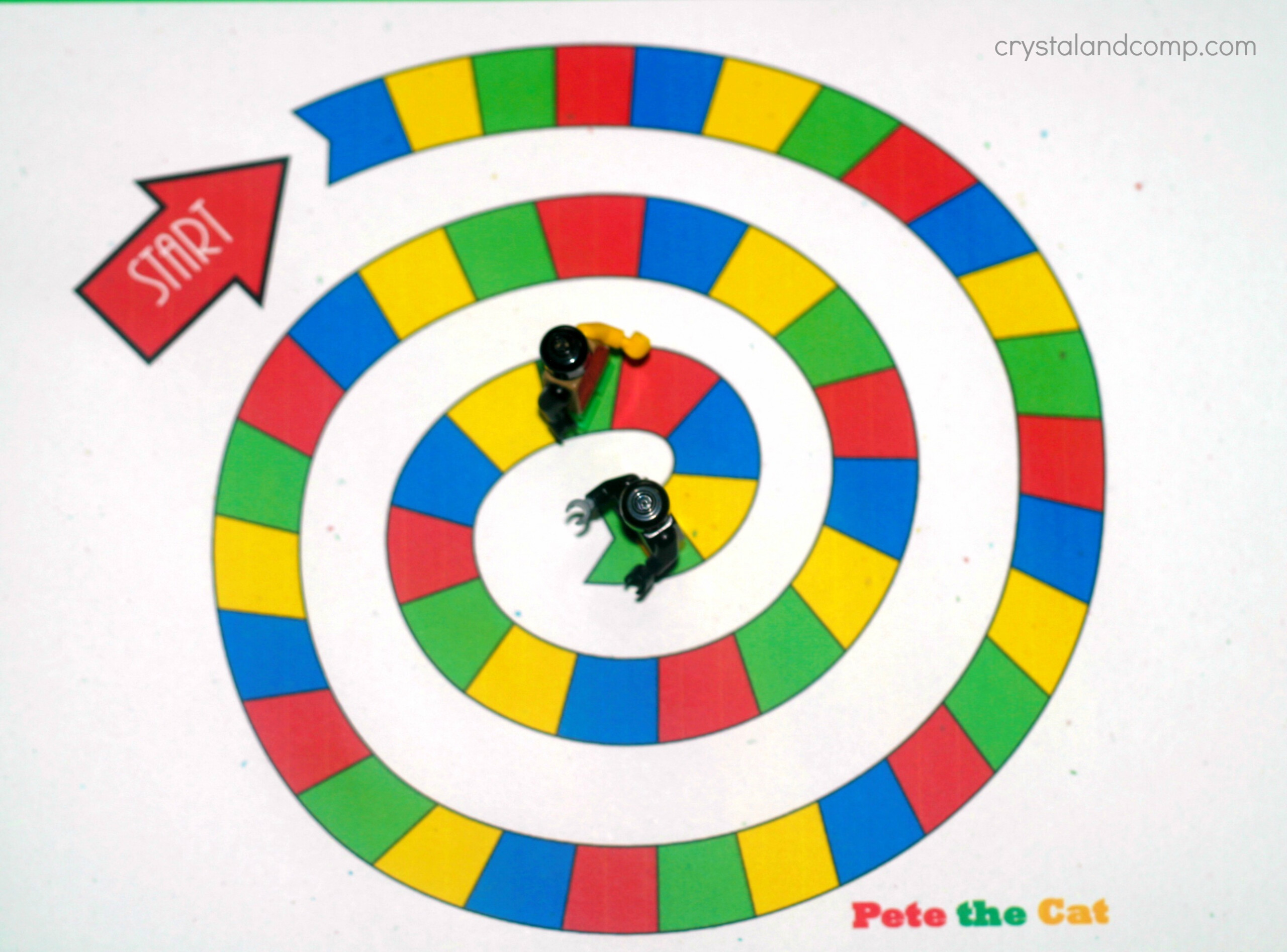 Free Printable Math Game Pete The Cat Inspired