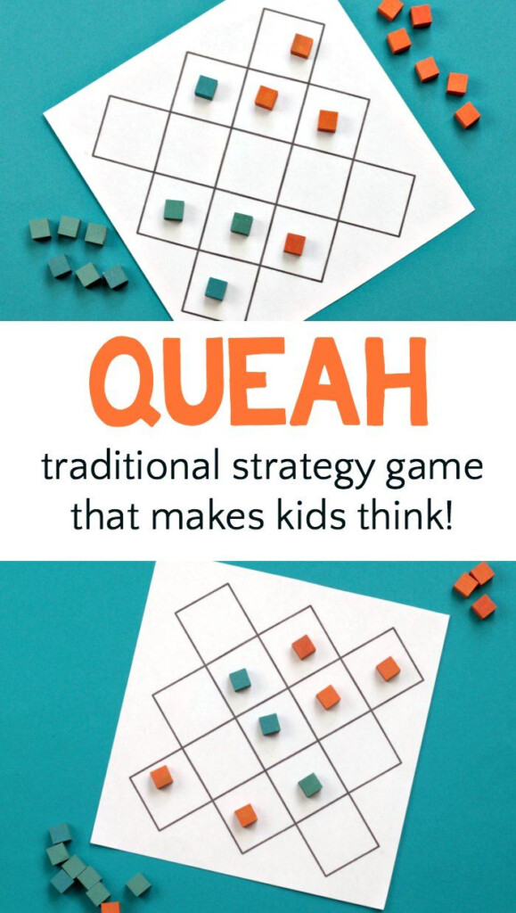 How To Play Queah An Abstract Strategy Game From Liberia Board Games 