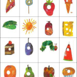 Hungry Caterpillar 4x4 Bingo Hungry Caterpillar Craft Caterpillar Craft