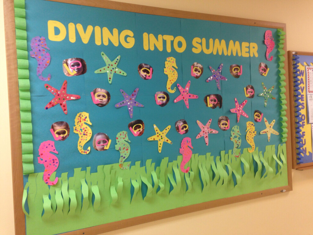 June Preschool Bulletin Board Toddler Bulletin Boards Summer 