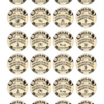 Ouija Board Circle Printable Images 12mm 14mm 16mm 18mm For Etsy