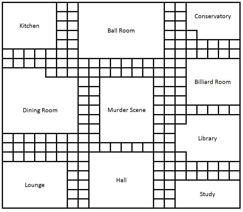 Printable Clue Board Game Rules Printable Board