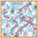 Pix For Chutes And Ladders Board Template Brettspiele Leiterspiel