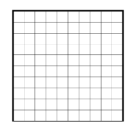 Printable Blank 100 Square Grid 100 Grid Square Printables Math Grid