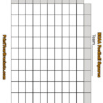 Printable Football Squares Activity Shelter