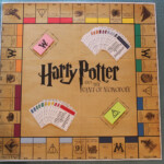 Printable Harry Potter Monopoly Board Game With Cards And Etsy