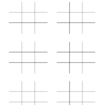 Printable Tic Tac Toe Boards