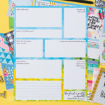 Printable Weight Loss Vision Board Template Carrie Elle