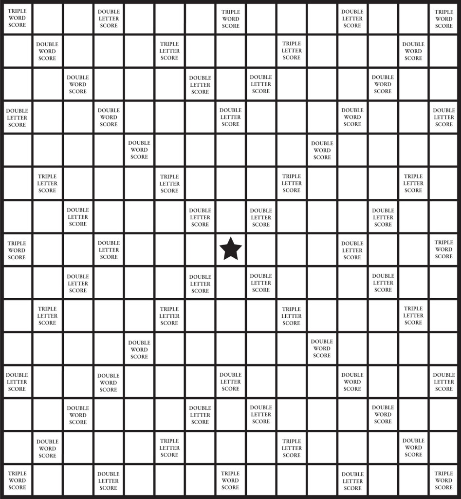 Quirky Artist Loft DIY Printable Scrabble Board