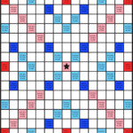 Quirky Artist Loft Free Coloured Printable Scrabble Board