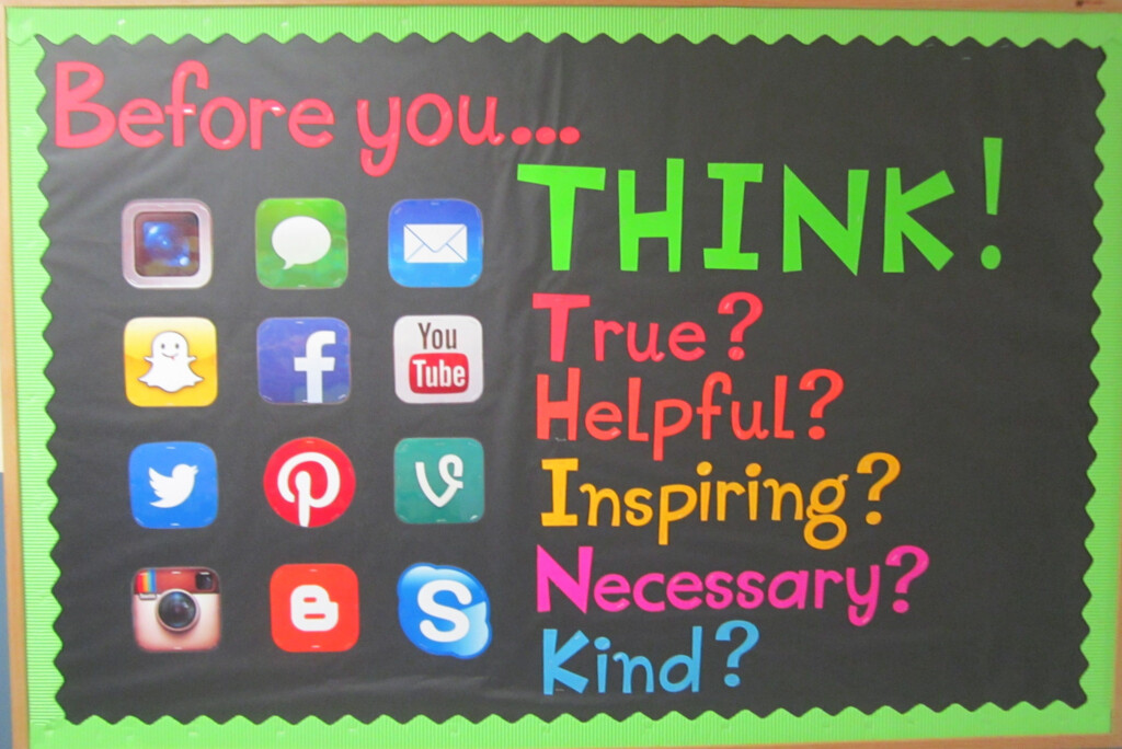 Technology THINK Bulletin Board Bulletin Boards Bulletin Boards